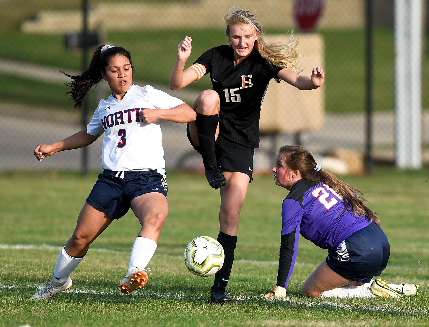 Soccer Sioux City North at Sioux City East